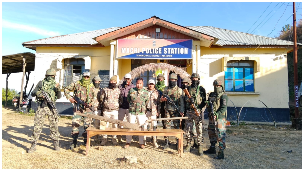 Manipur police arms recovery pla cadre arrest