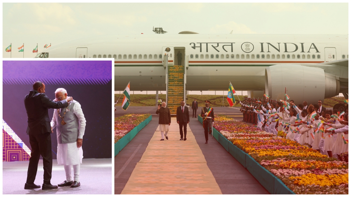 The Great Honour Nishan of Ethiopia to pm-modi