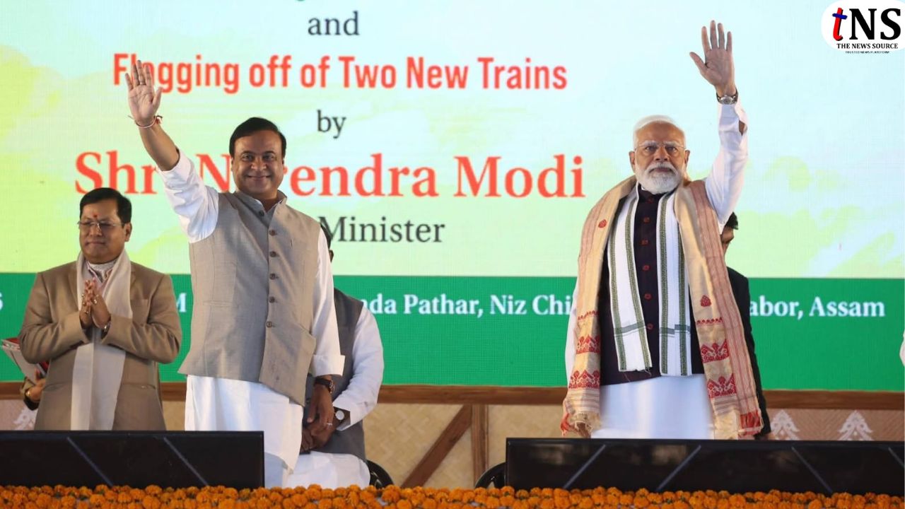 PM Narendra Modi Visits Assam Twice in a Month, Lays Foundation of Kaziranga Elevated Corridor