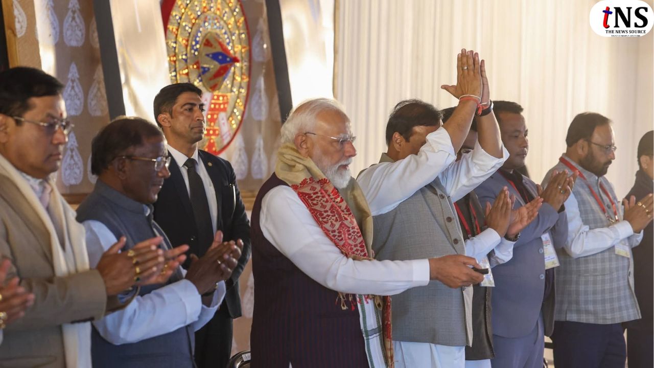 PM Modi Performs Bhoomi Pujan of Kaziranga Elevated Corridor, Launches New Rail Services