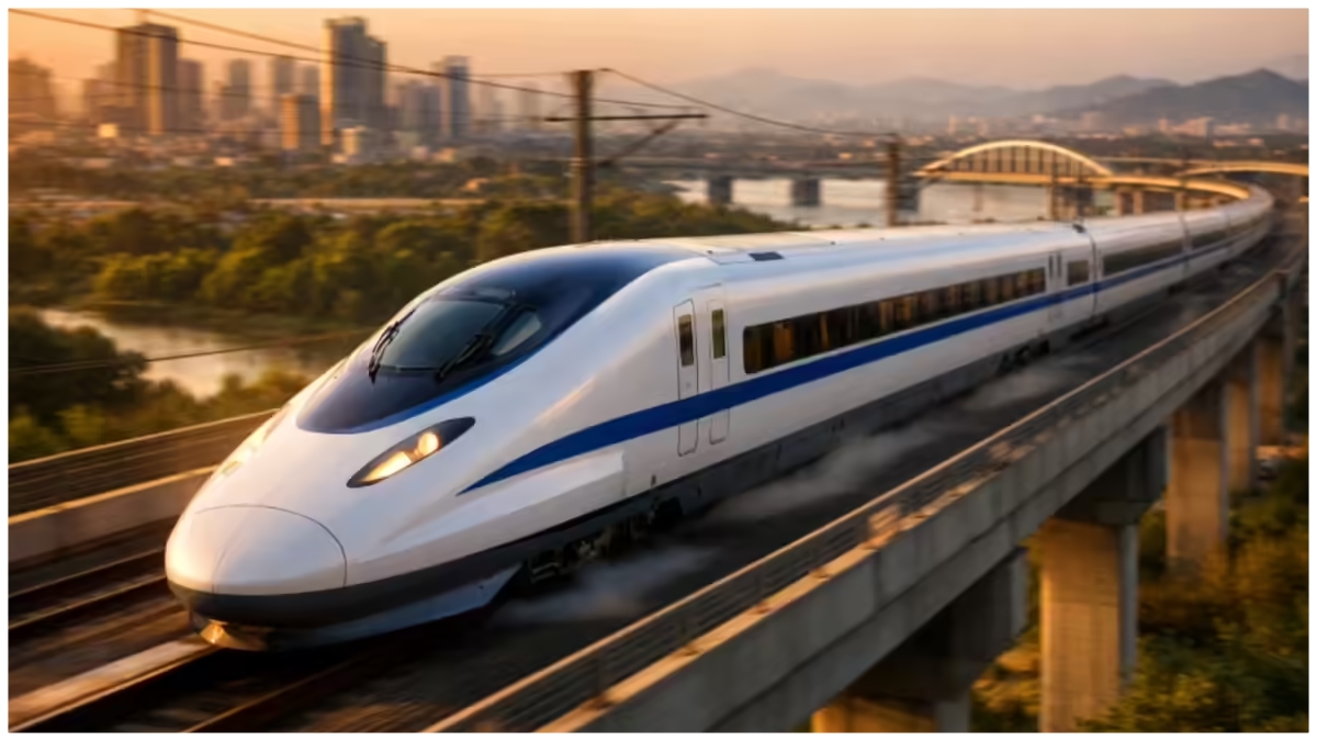 Mumbai Ahmedabad Bullet Train Project construction progress India