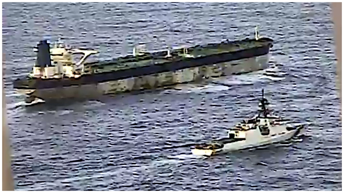 Russia Oil Tanker Seized with UK Enabling Support