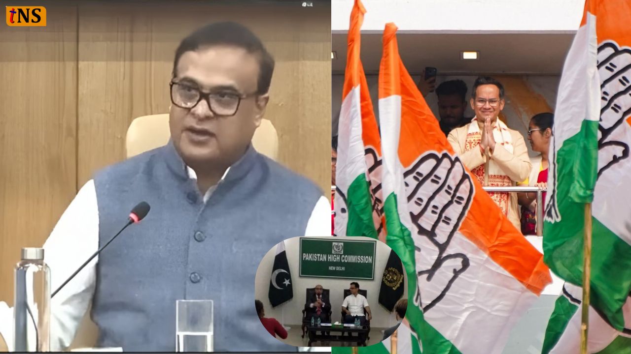 Assam Politics Erupts Over Gaurav Gogoi Pakistan Link Allegations