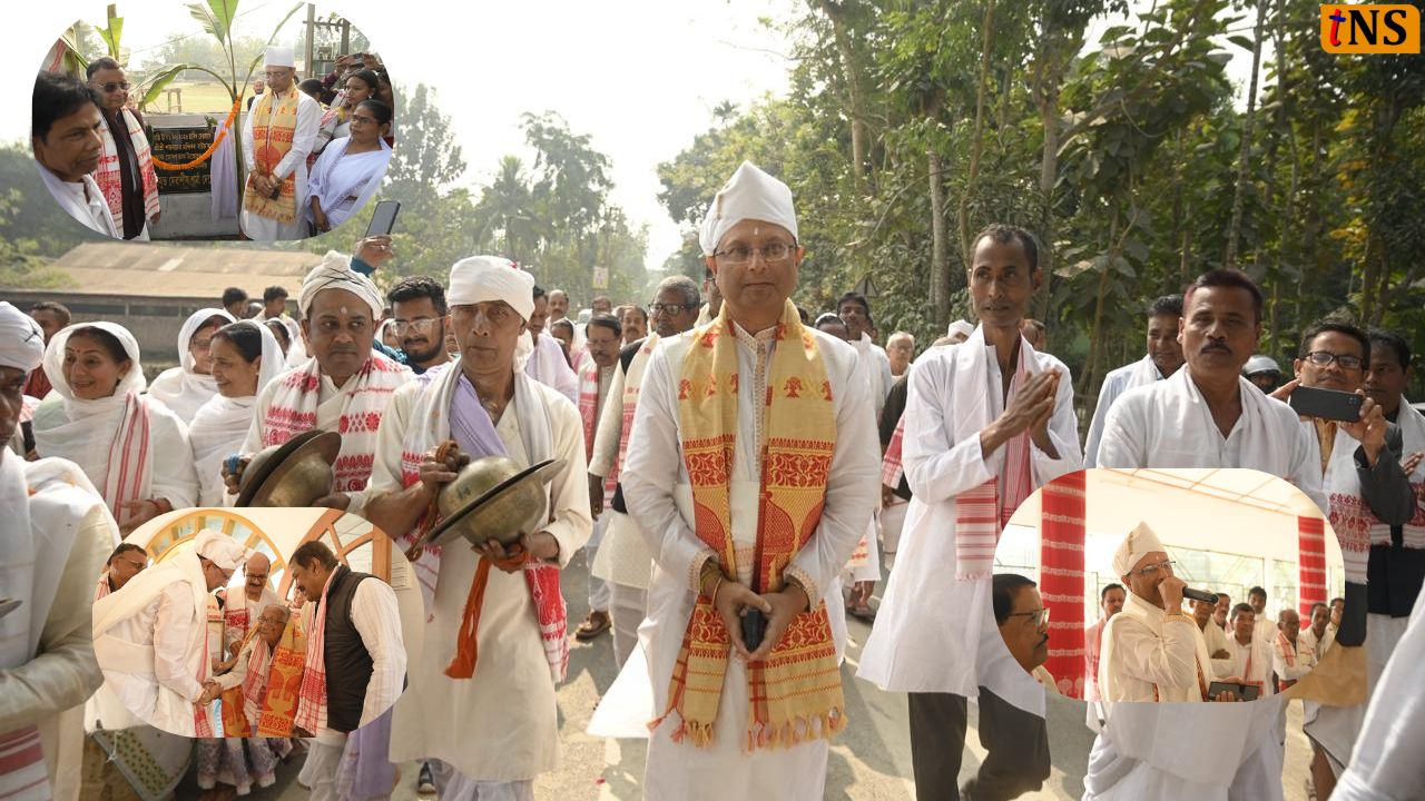 Nagaon DC Devashish Sharma Sets an Example by Wearing Traditional Sattriya Attire
