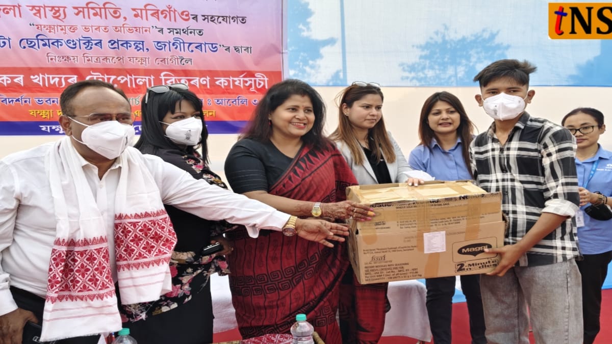 Nikshay Mitra Scheme: Nutritious Food Distributed to 700 TB Patients in Jagiroad