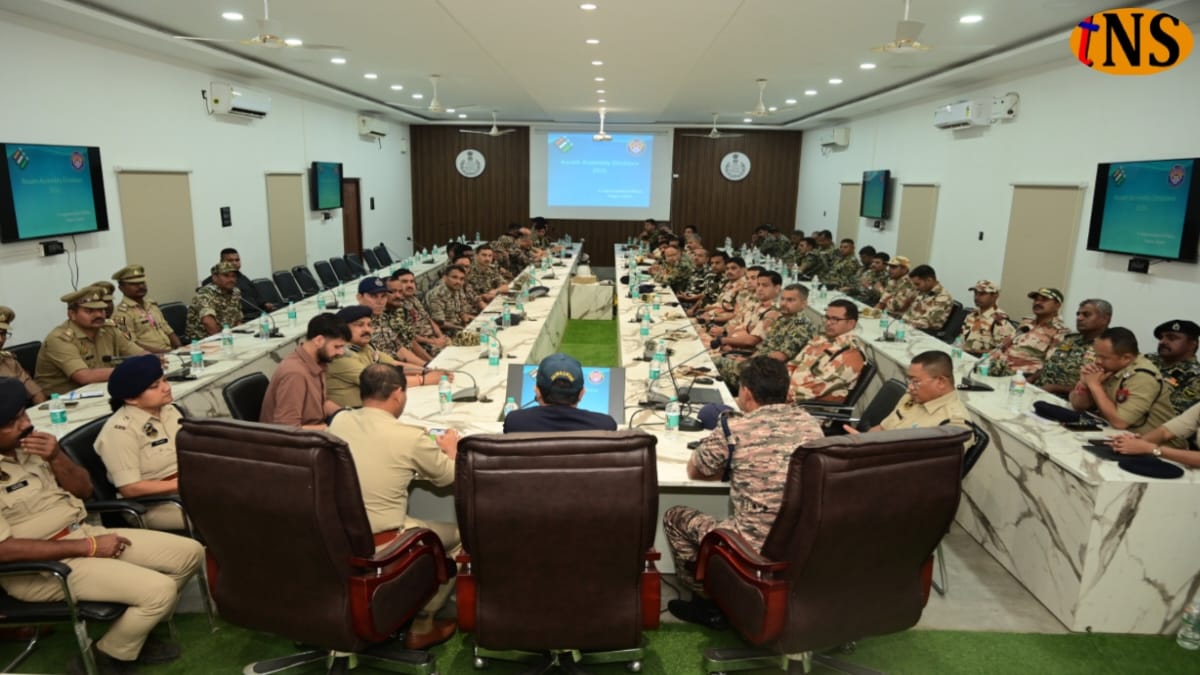 Peaceful Election Push in Nagaon: DC-SP Lead Security March