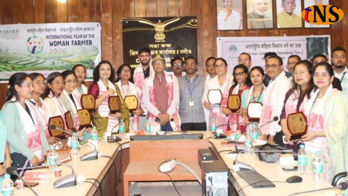 Progressive Women Farmers Felicitated on International Women’s Day in Nagaon