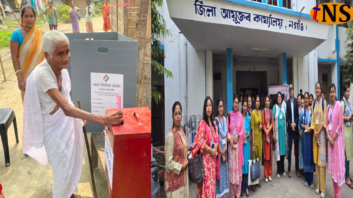 Nagaon Leads Assam in Home Voting Drive
