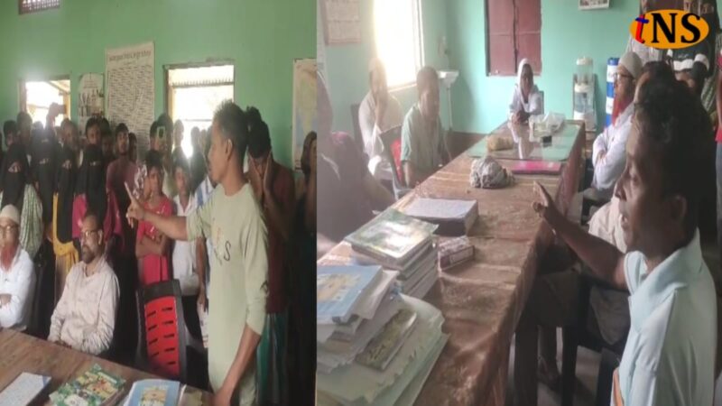 মেট্ৰিকৰ শোচনীয় ফলাফলৰ বাবে প্ৰধান শিক্ষকক জবাবদিহি কৰিলে ৰাইজে