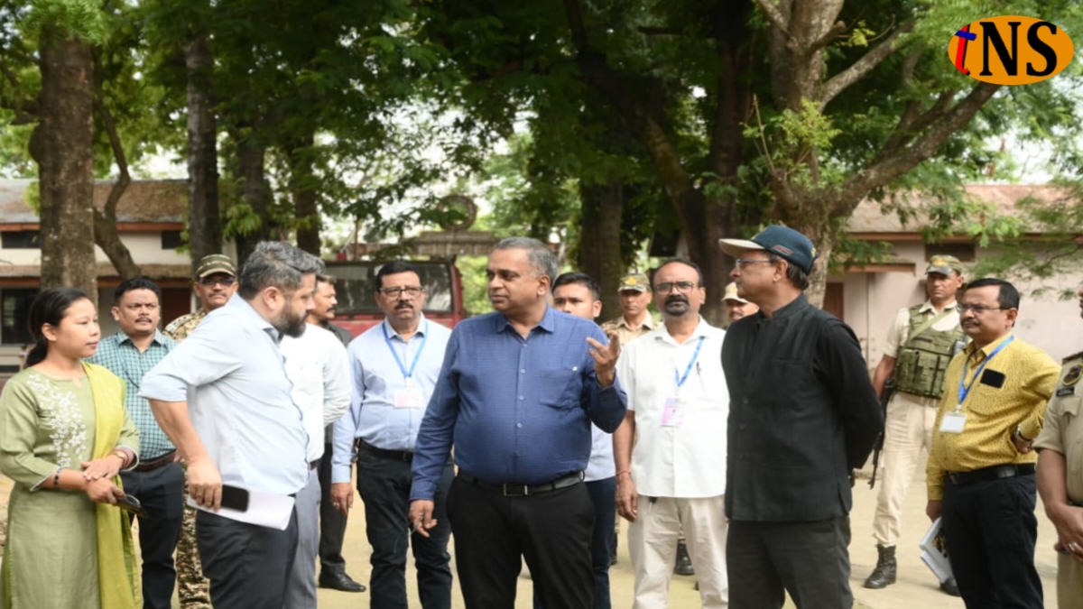 Chief Electoral Officer Visits Nagaon Vote Counting Centre Ahead of Counting Day