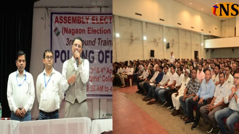 Final Phase of Polling Officers Training Begins in Nagaon