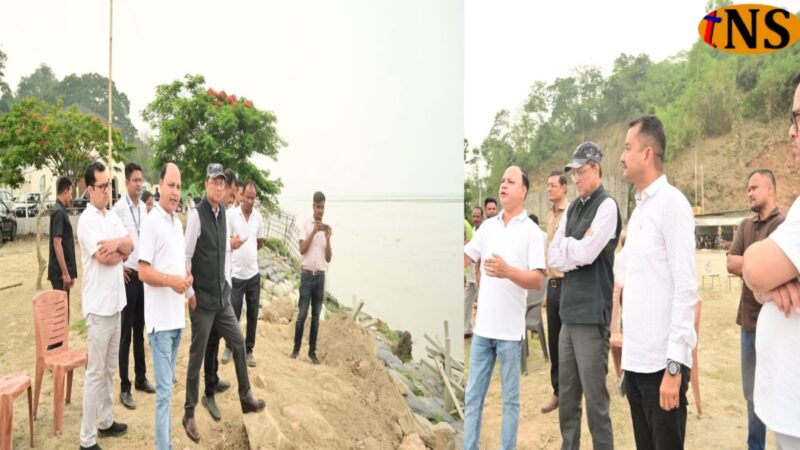 Massive Brahmaputra River Erosion Hits Hatimura in Kaliabor, Emergency Measures Underway