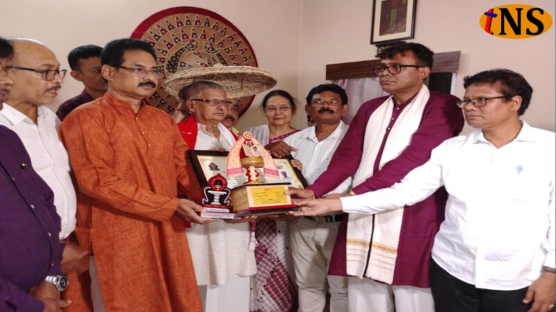 Veteran Writer Upendra Borkotoky Receives Special Literary Honour from Asam Sahitya Sabha