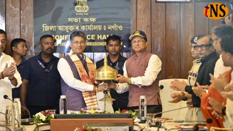 Pijush Hazarika Holds Departmental Review Meeting During Nagaon Visit