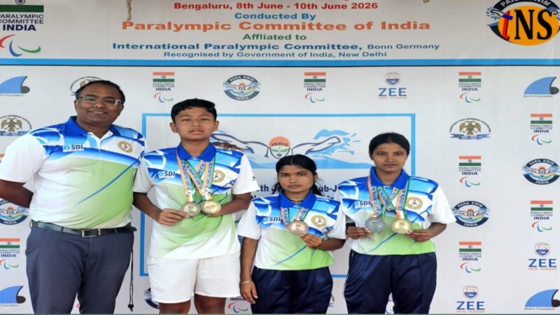Assam Para Swimmers Win 7 Medals at National Championship in Bengaluru