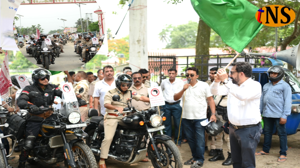 Road Safety Awareness Rally Led by Nagaon DC Devashish Sharma
