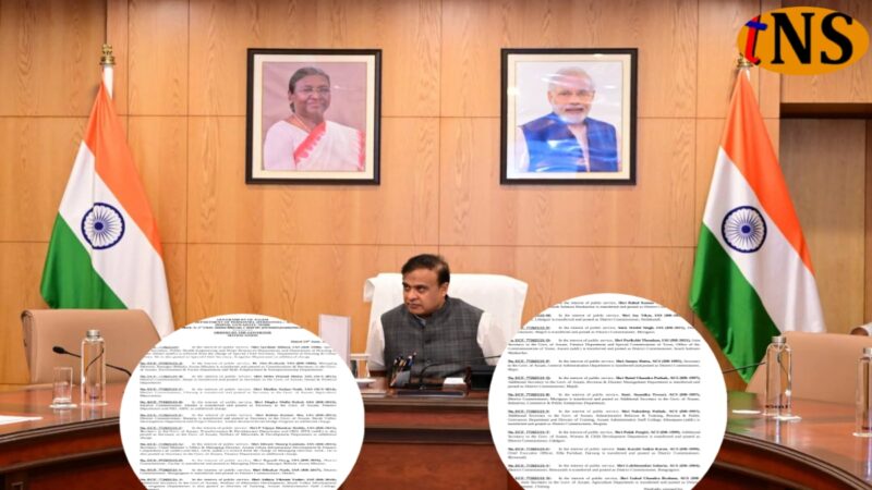Assam Administrative Reshuffle 2026: Major Transfer of District Commissioners and Senior Officers